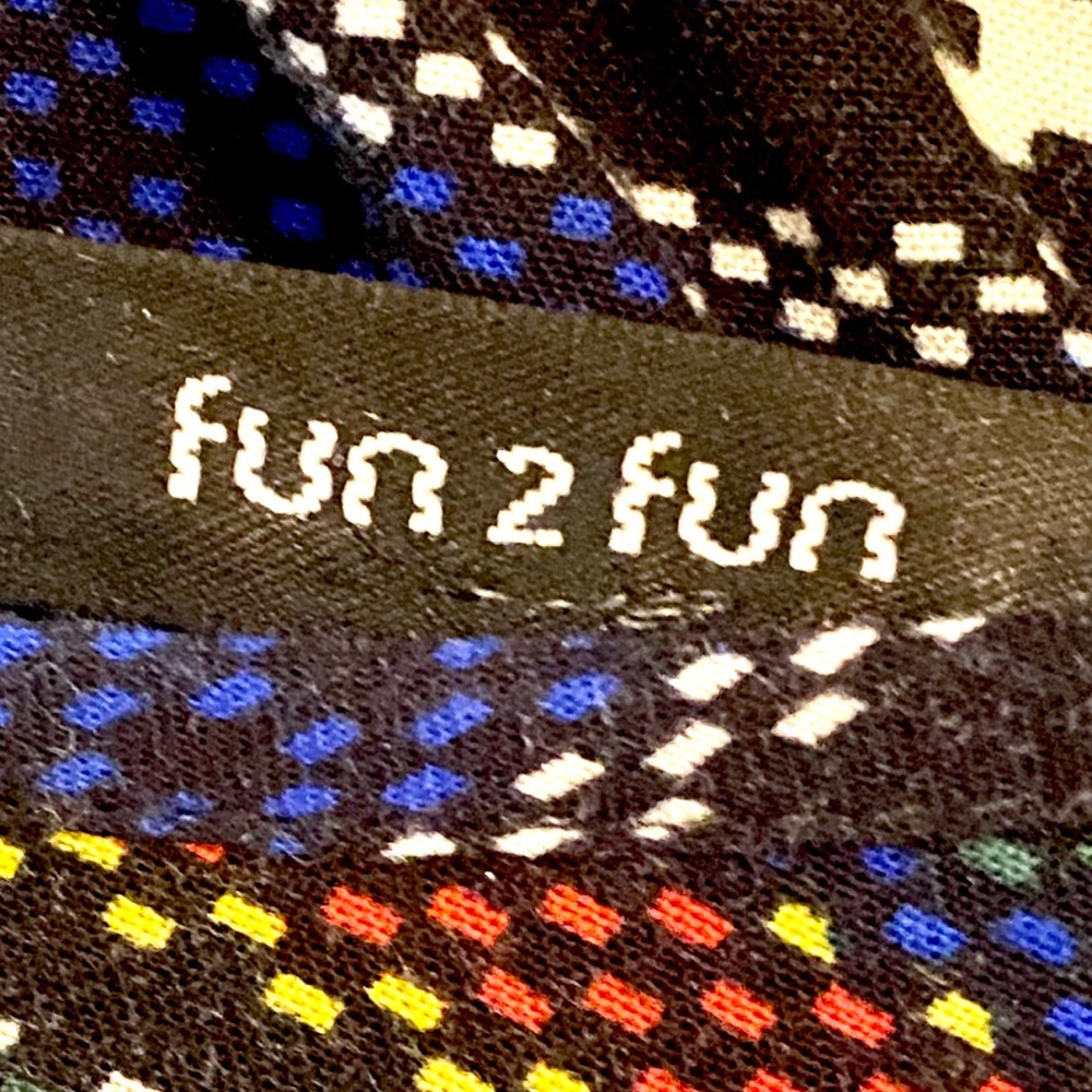 ModCloth Fun2Fun Colorful Pixelated Print Top - Lg - Picture 7 of 8
